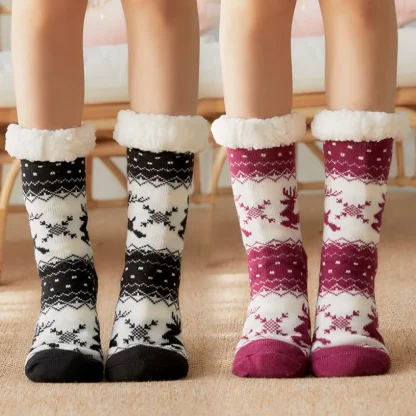 Cozy Christmas Gift Fuzzy Socks - Image 3