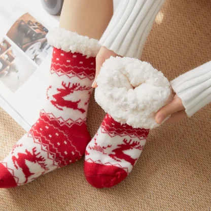 Cozy Christmas Gift Fuzzy Socks - Image 4