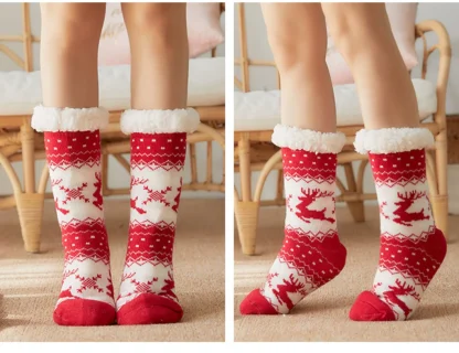 Cozy Christmas Gift Fuzzy Socks - Image 5