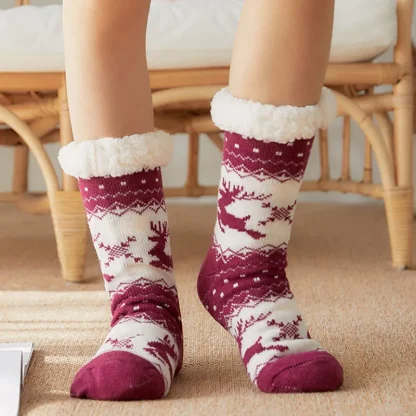 Cozy Christmas Gift Fuzzy Socks
