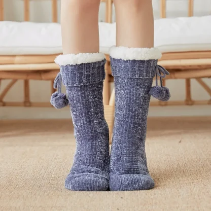 Winter Bliss Fuzzy Socks - Image 2