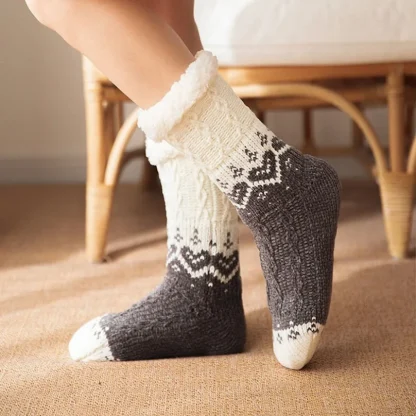 Comfy Sleeping Fuzzy Socks - Image 3