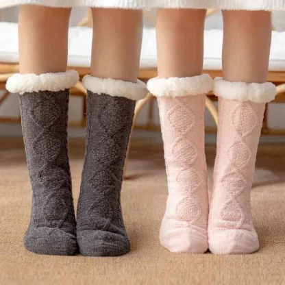 Thermal Fluffy Fuzzy Sock - Image 3