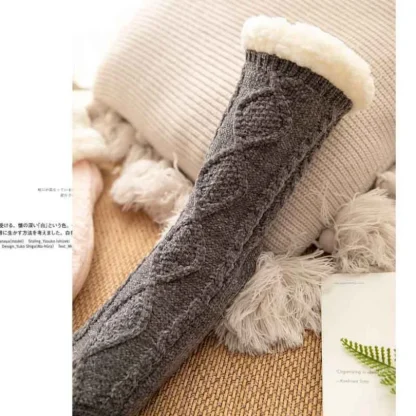 Thermal Fluffy Fuzzy Sock - Image 6