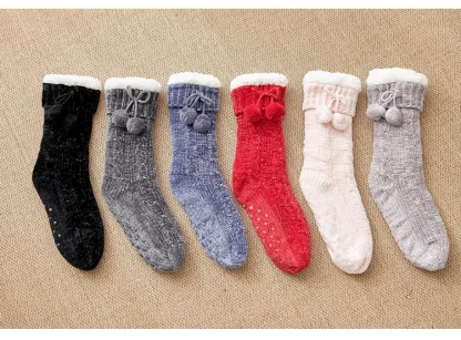 Winter Bliss Fuzzy Socks - Image 3