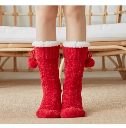 Winter Bliss Fuzzy Socks - Image 4