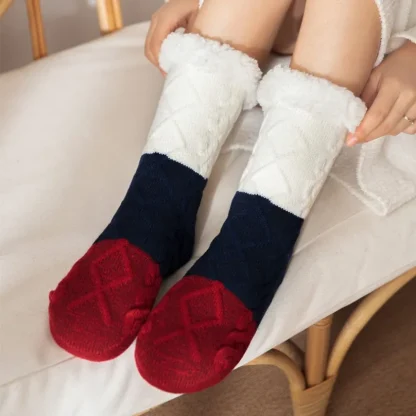 Soft Plush Fuzzy Floor Socks - Image 2