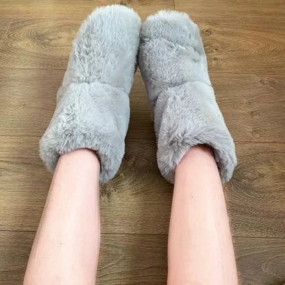 Comfort Fuzzy Slipper Socks