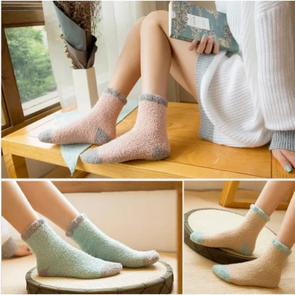 Cozy Floor Fuzzy Socks - Image 2