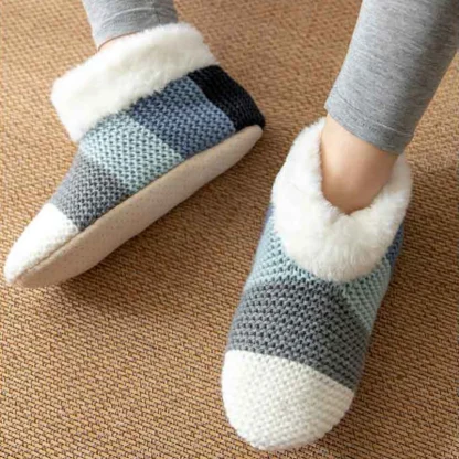 Thick Fuzzy Slipper Socks - Image 2