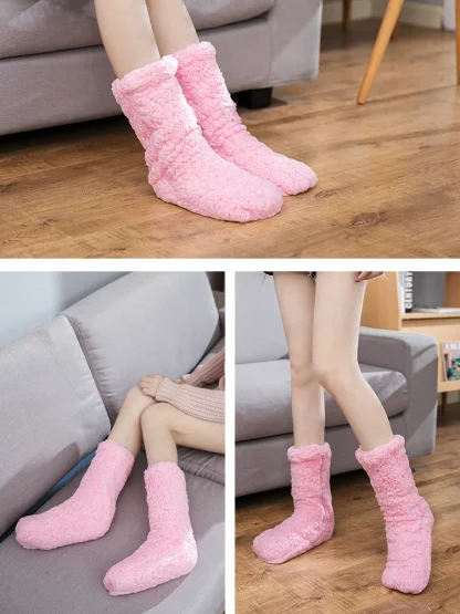Winter Warm Fuzzy Socks - Image 2