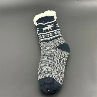 Snug Festive Fuzzy Socks