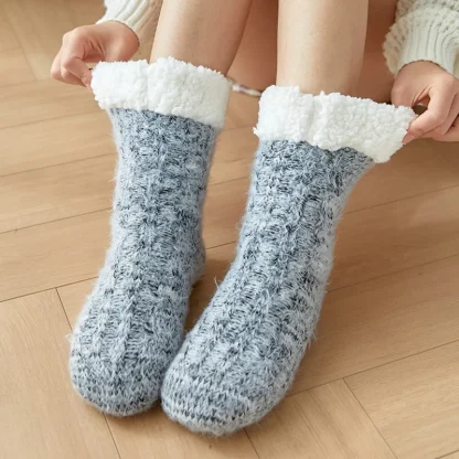 Cozy Dot Fuzzy Socks