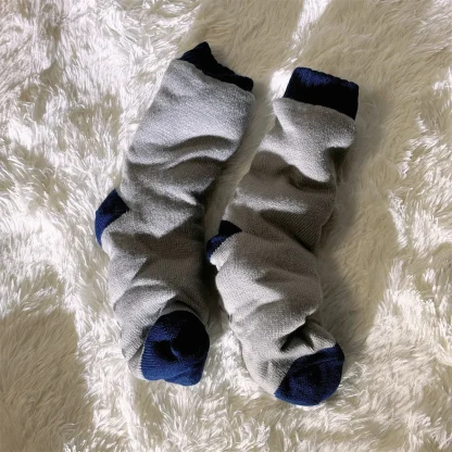 Plain Thick Cozy Fuzzy Socks - Image 4