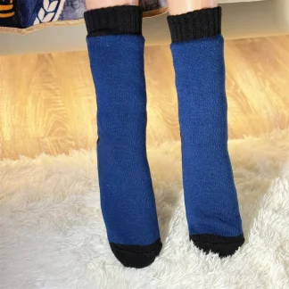 Plain Thick Cozy Fuzzy Socks