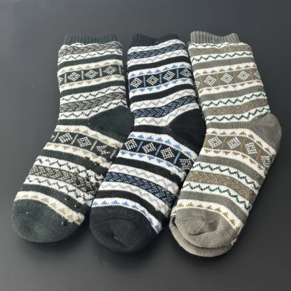 Fluffy Thick Cozy Fuzzy Socks - Image 3