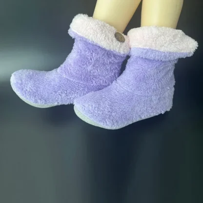 Fluffy Cozy Fuzzy Shoes Socks - Image 4