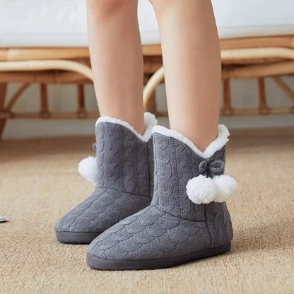Cozy Fuzzy Boots Socks - Image 2