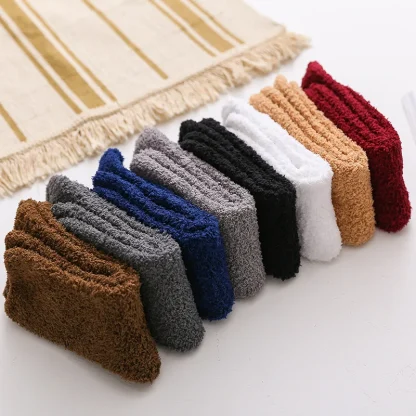 Thermal Fluffy Cozy Fuzzy Socks - Image 3