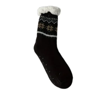 Printed Winter Cozy Fuzzy Socks