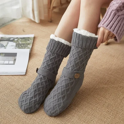 Cross Style Cozy Fuzzy Socks