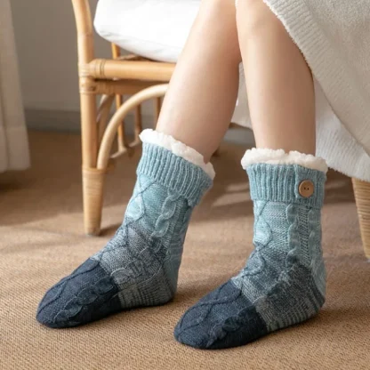 Relaxing Fuzzy Slipper Socks - Image 3