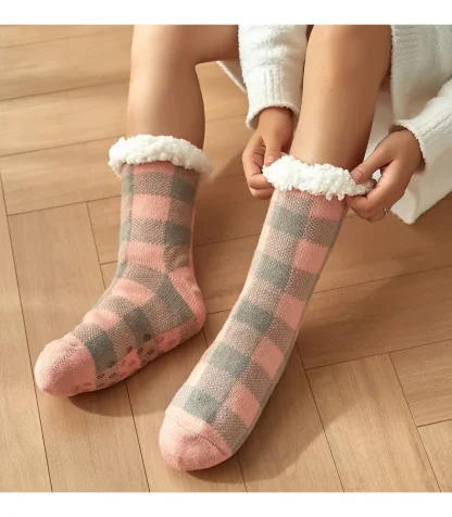 Warm Flannel Fuzzy Socks - Image 3