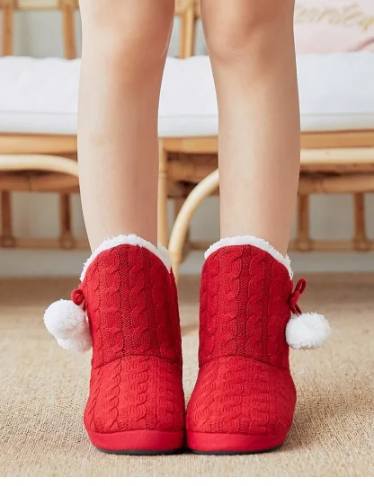 Cozy Fuzzy Boots Socks - Image 3