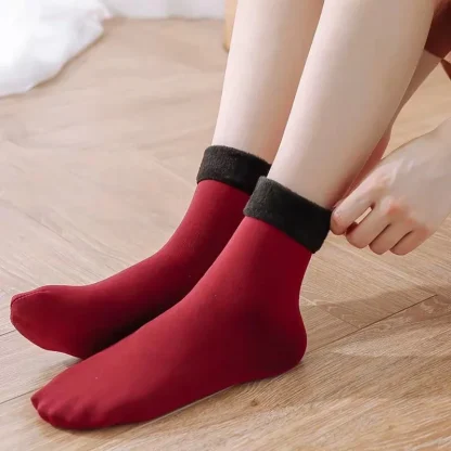 Cozy Fuzzy Thermal Socks