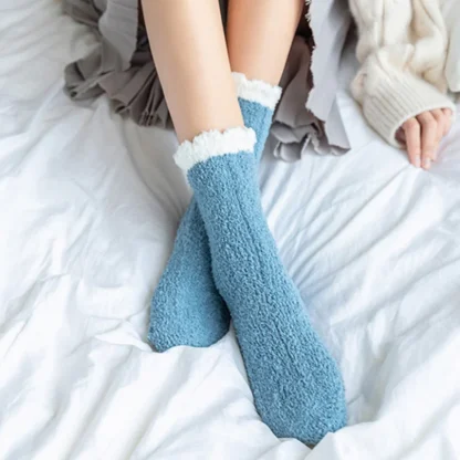 Thermal Fleece Cozy Fuzzy Socks - Image 3