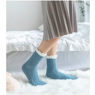 Thermal Fleece Cozy Fuzzy Socks