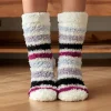 Striped Cozy Fuzzy Thick Socks