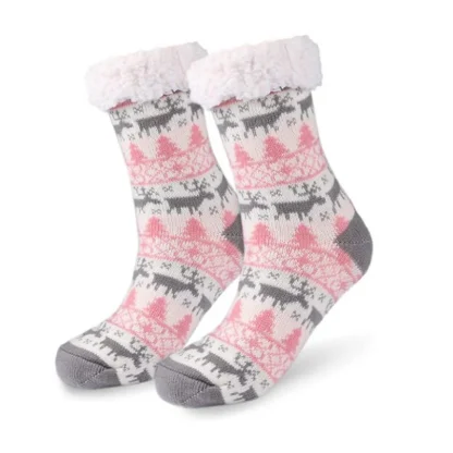 Animal Print Cozy Fuzzy Socks - Image 3