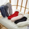 Knitted Cozy Fuzzy Socks - Image 3