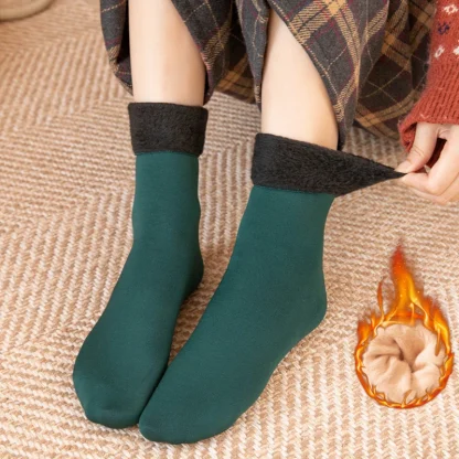 Cozy Fuzzy Thermal Socks - Image 3