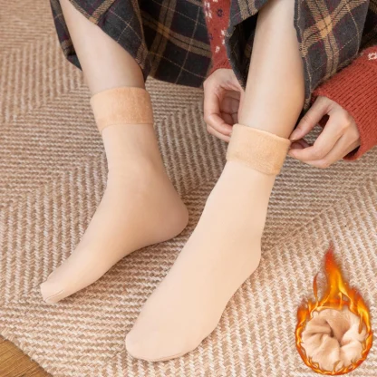 Cozy Fuzzy Thermal Socks - Image 4