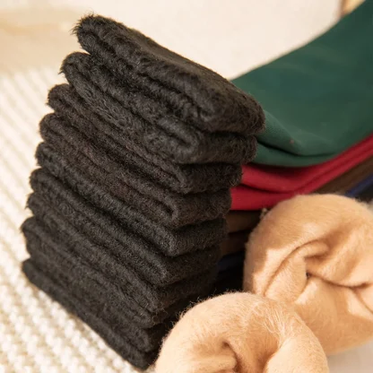 Cozy Fuzzy Thermal Socks - Image 6