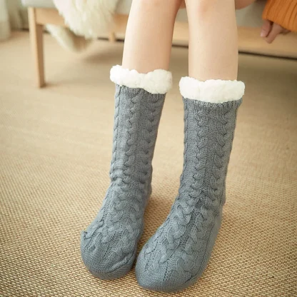 Cozy Fuzzy Slippers Socks - Image 2