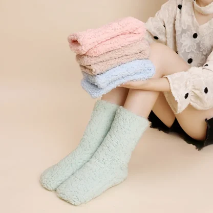 Comfy Cozy Fuzzy Socks - Image 3