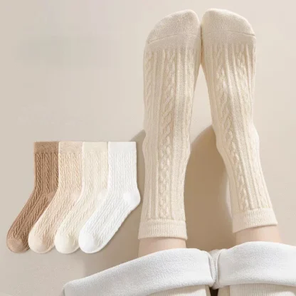 Warm Textured Cozy Fuzzy Socks - Image 2