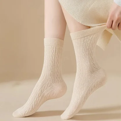 Warm Textured Cozy Fuzzy Socks - Image 3