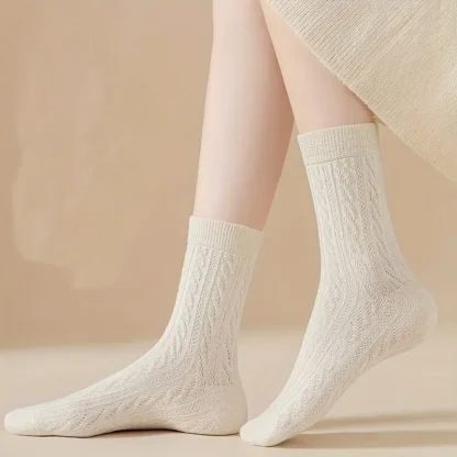 Warm Textured Cozy Fuzzy Socks - Image 4