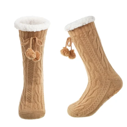 Thick Thermal Cozy Fuzzy Socks - Image 2