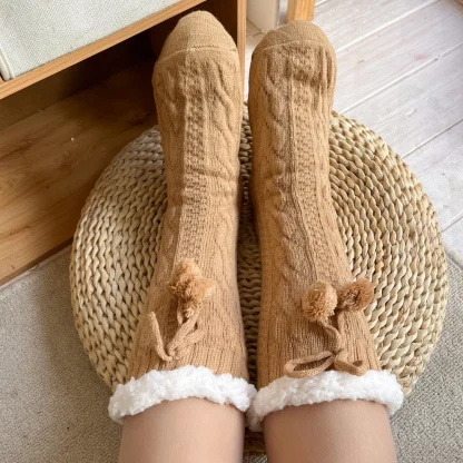 Thick Thermal Cozy Fuzzy Socks - Image 4
