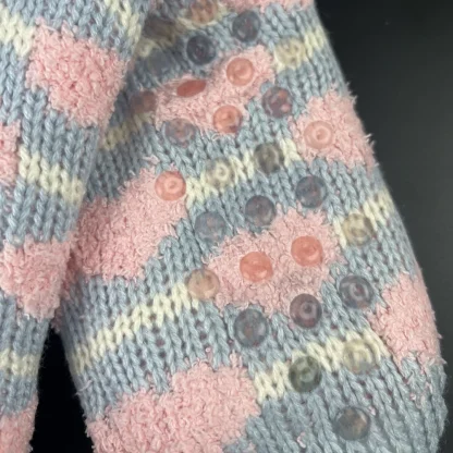 Cute Abstract Cozy Fuzzy Socks - Image 4