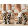 Leopard Print Cozy Fuzzy Socks - Image 6