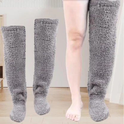 Leg Warmer Cozy Fuzzy Socks