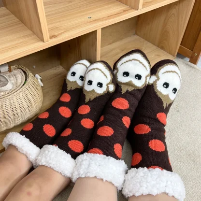 Warm Indoor Cozy Fuzzy Socks - Image 2