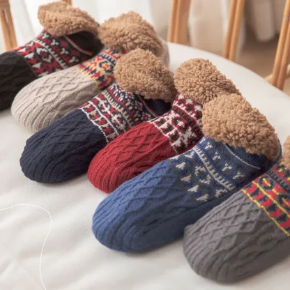 Winter Slippers Cozy Fuzzy Socks