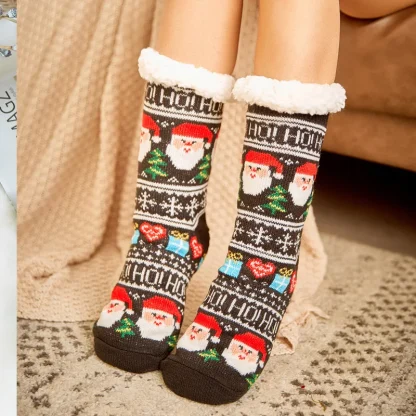Winter Holidays Cozy Fuzzy Socks - Image 2